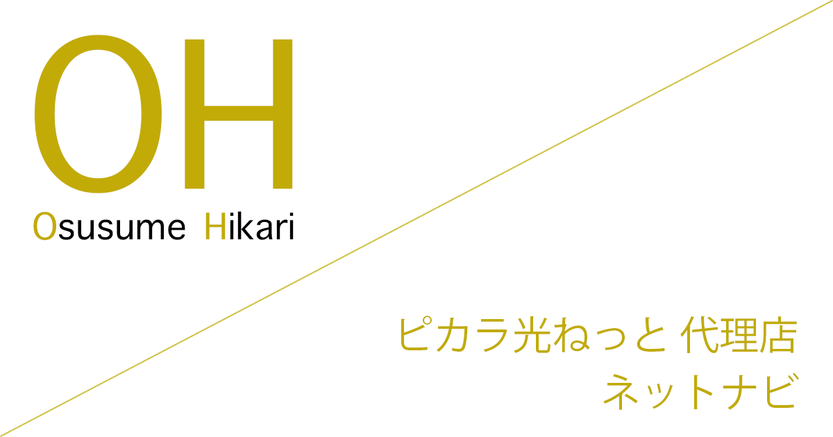 ピカラ光ねっと（Pikara光ねっと） 代理店「株式会社ネットナビ」キャッシュバック（キャンペーン）［終了済］